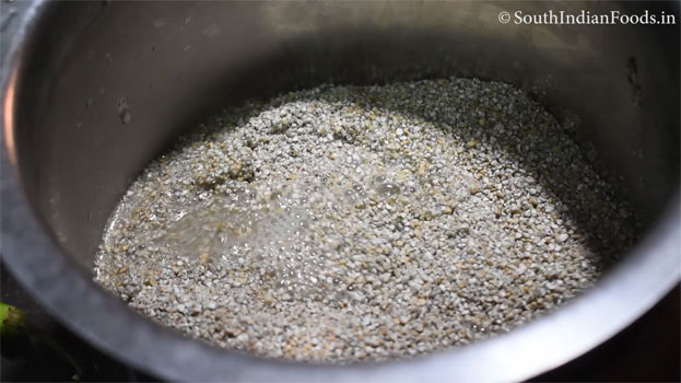Kambu kurunai rice step 2