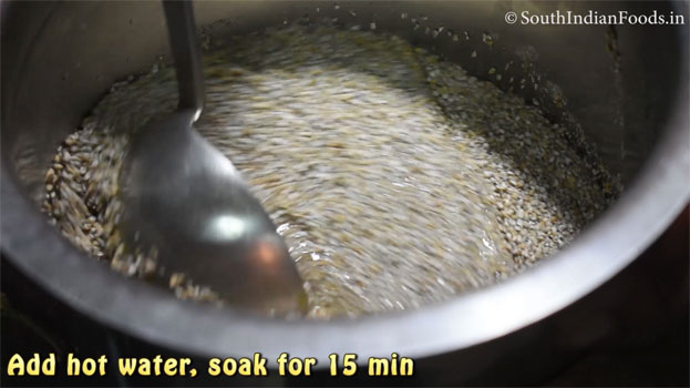 Kambu kurunai rice step 3