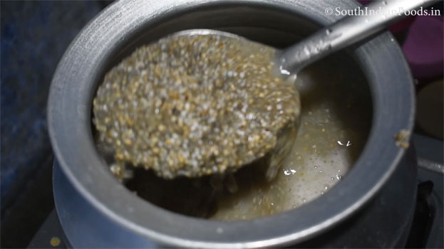 Kambu kurunai rice step 6