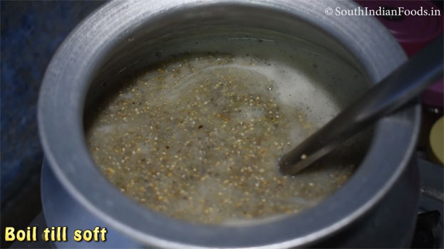 Kambu kurunai rice step 7