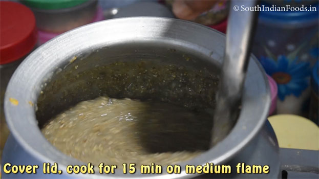 Kambu kurunai rice step 8