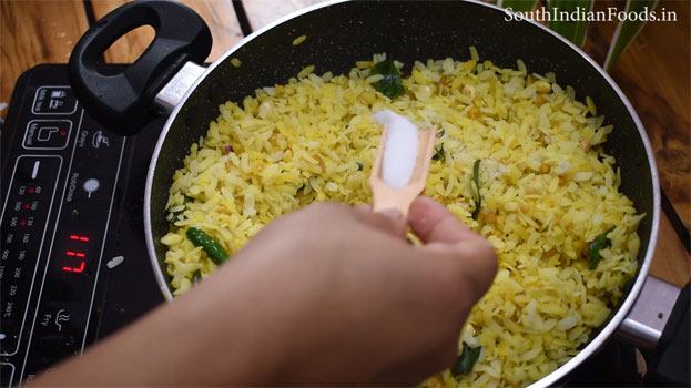 Kanda batata poha step 12