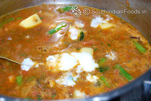 Add curd[Fully whisked]