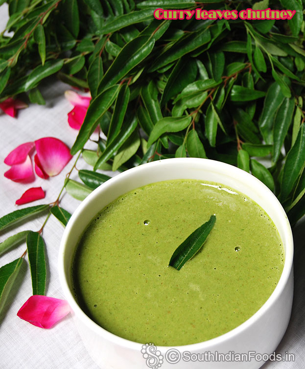 Kari patta chutney