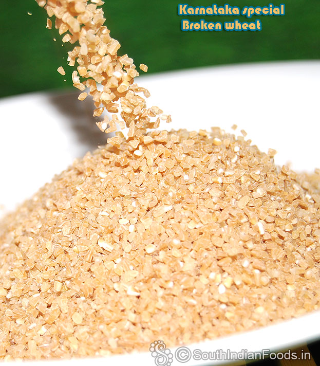 Large broken wheat