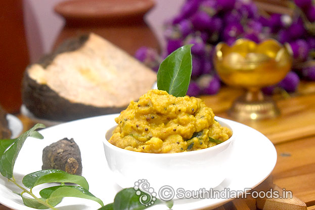 Serve hot with millets
