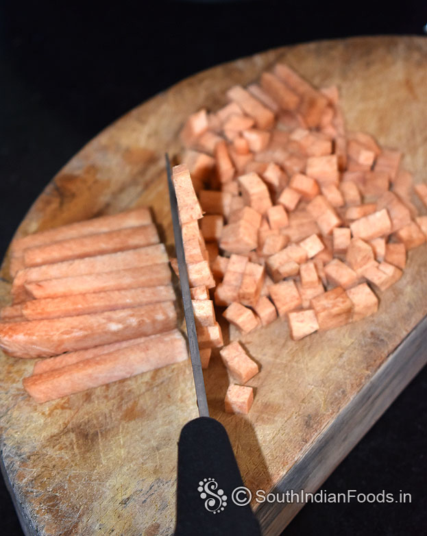 Use sharp knife