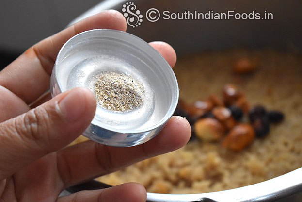 Add cardamom powder