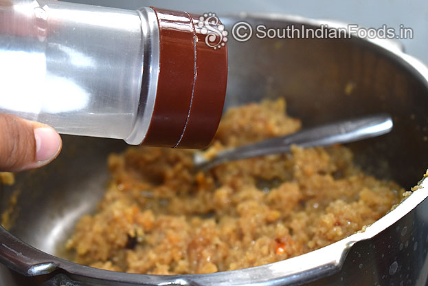 Add pinch of salt to improve sweetness
