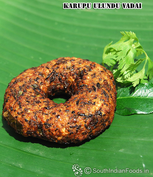 Karuppu ulundu vadai