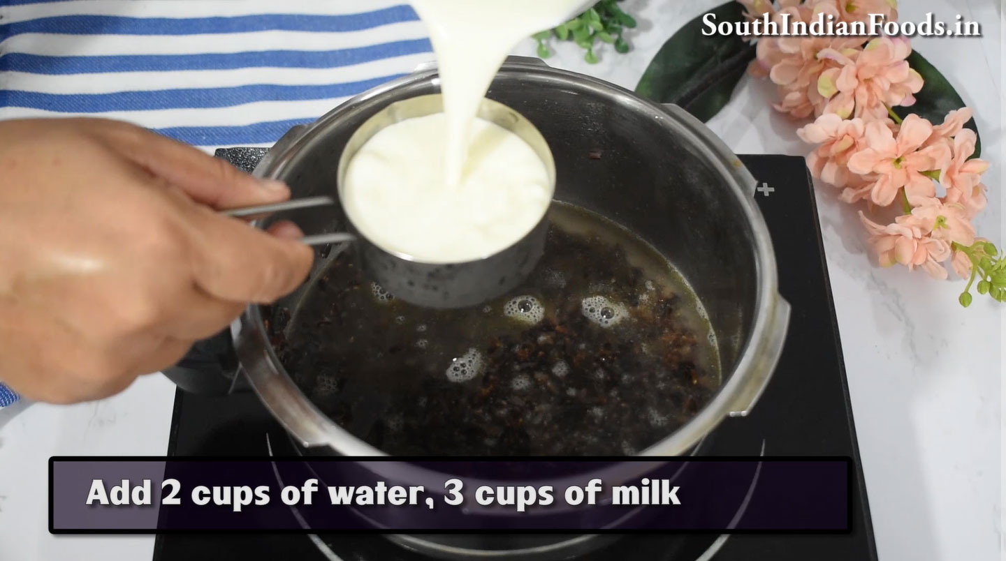 Kavuni arisi payasam
