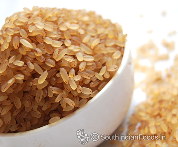 Take 1 cup keral matta rice
