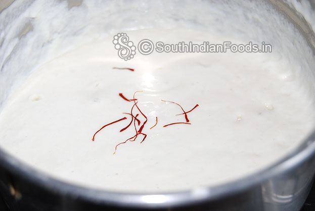 Add kesar / saffron