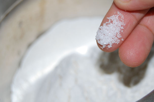 Add pinch of salt