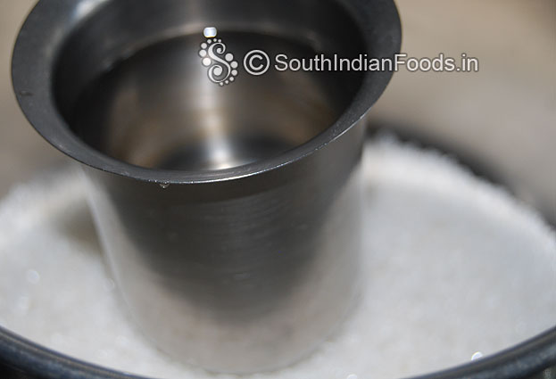 Add water let it boil