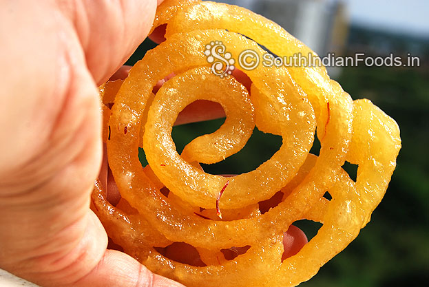 Big crispy jalebi