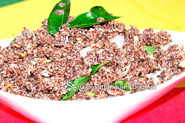 Kezhvaragu Avul upma