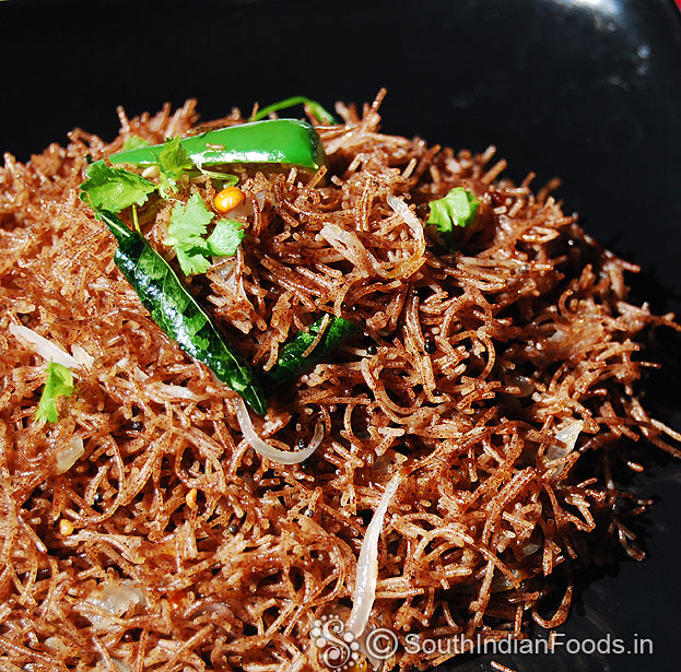 Indian style finger millet breakfast recipe