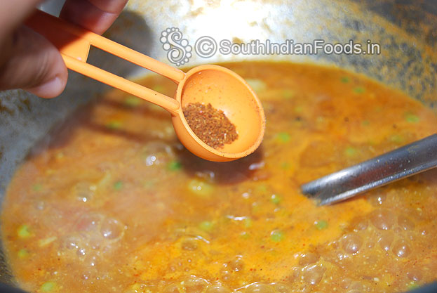 Add garam masala