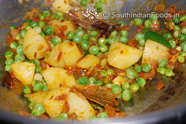 Saute vegetables