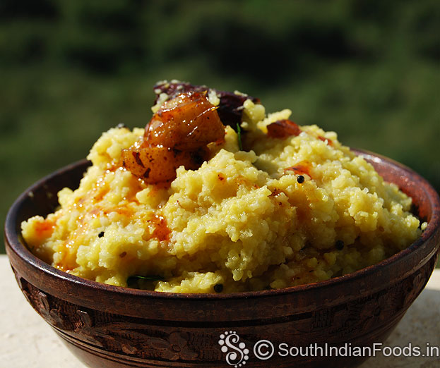 Kodo millet dal rice