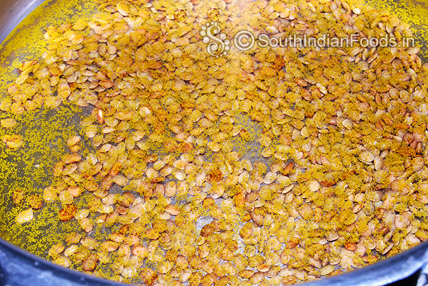 Boil horse gram with turmeric powder for 5 whistles