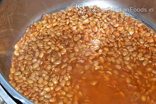 Boiled horse gram