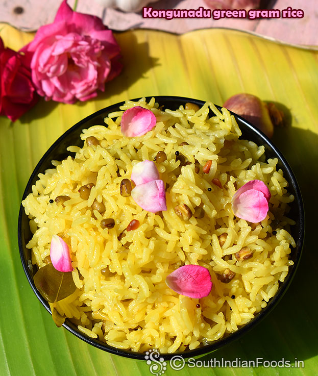 Kongu nadu style pachai payaru sadam
