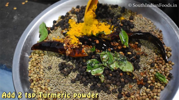 Kongu nadu rasam powder step 8