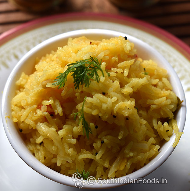 Kongaunadu style one pot arisi paruppu sadam , serve hot with pickle or coconut chutney