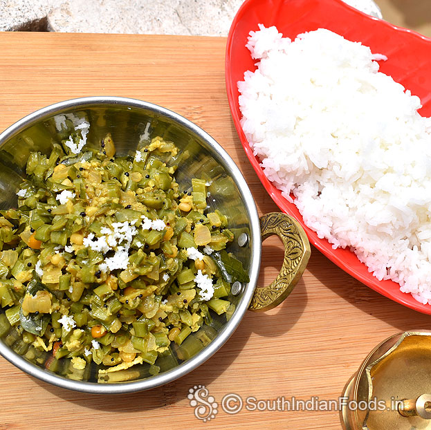 Cluster beans stir fry