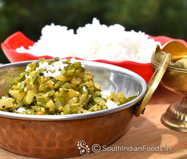 Goru chikkudu stir fry