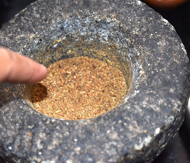 Coarsely grind