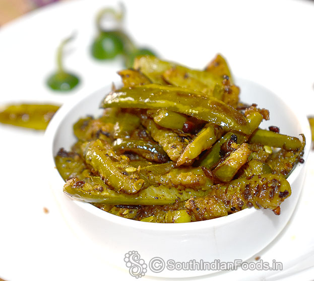 Transfer to a bowl serve hot with rice or chapathi