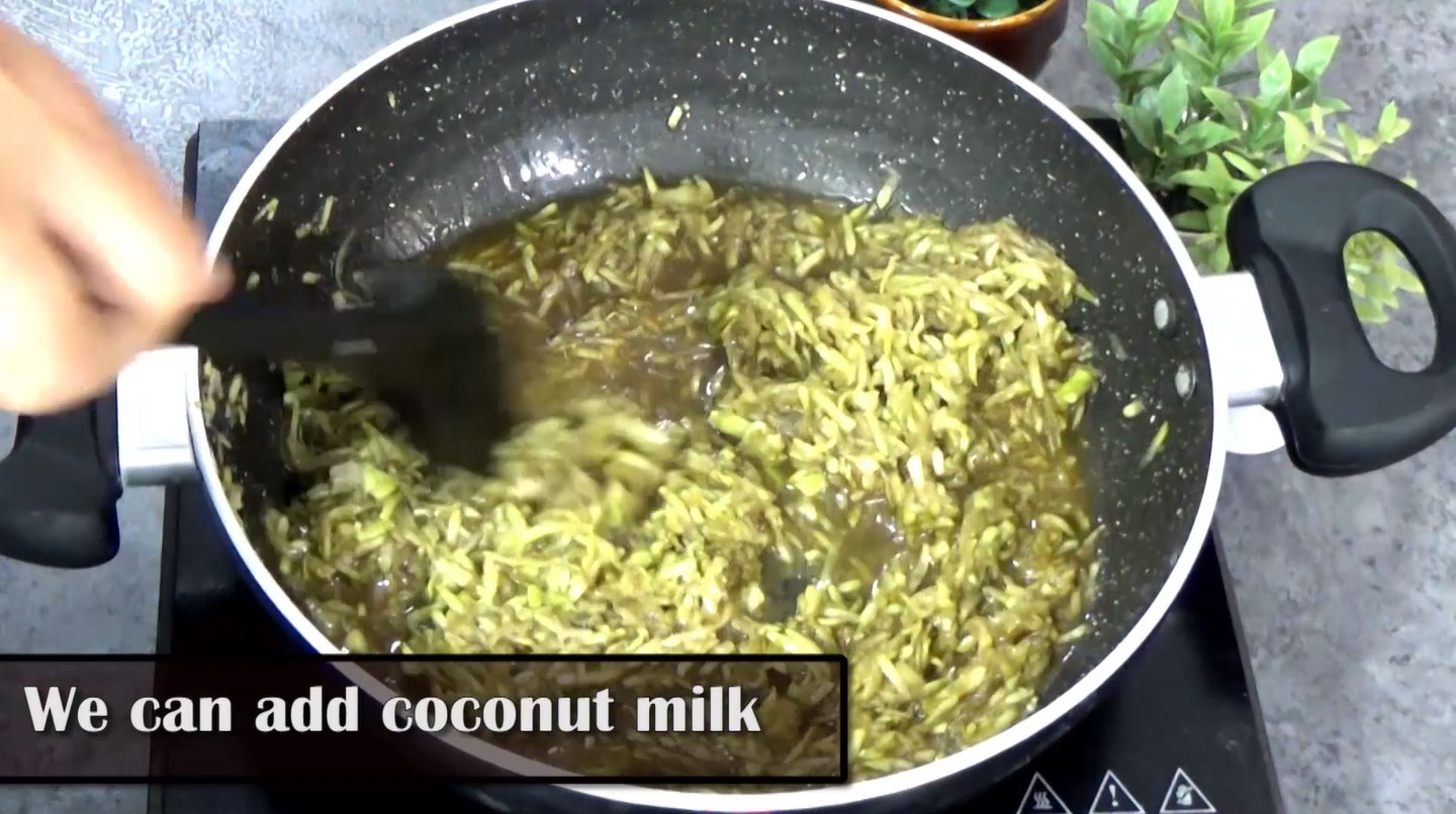 Lauki jaggery halwa