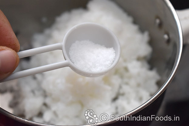 Add salt