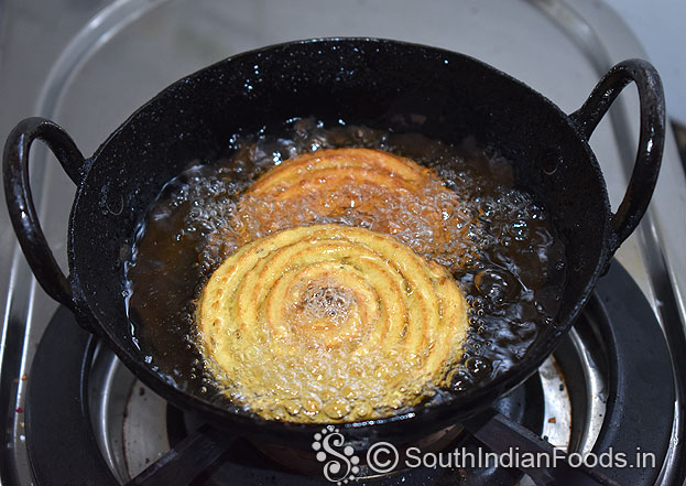 Flip over fry both sides