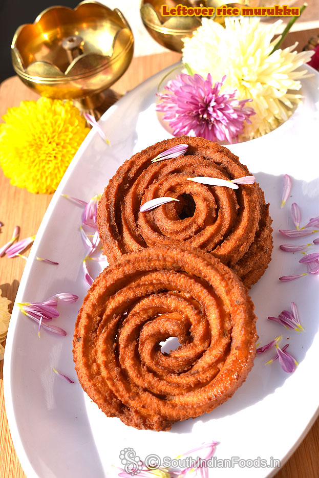 Leftover rice chakli