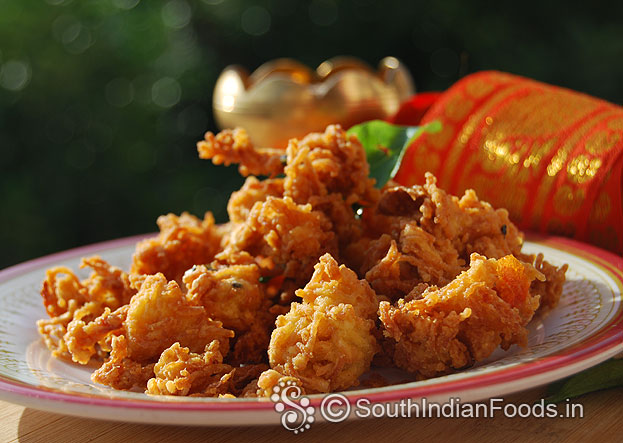 Leftover semiya pakoda