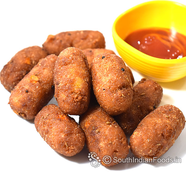 Crispy no absorbing oil snack