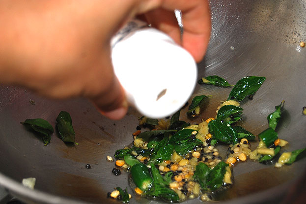 Add Asafoetida