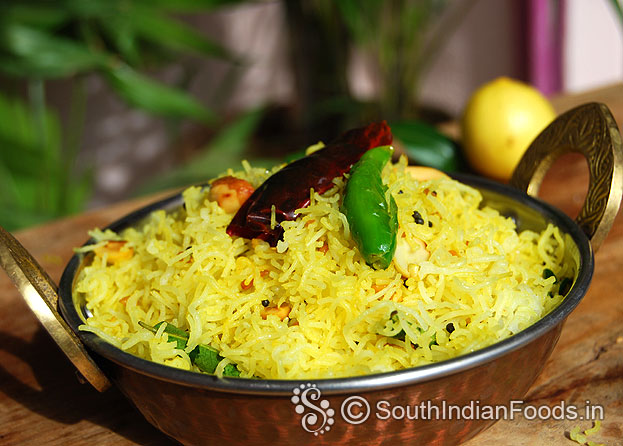 Serve hot with chutney-Elumichai sandavai