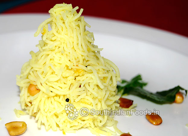 Lemon idiyappam is ready