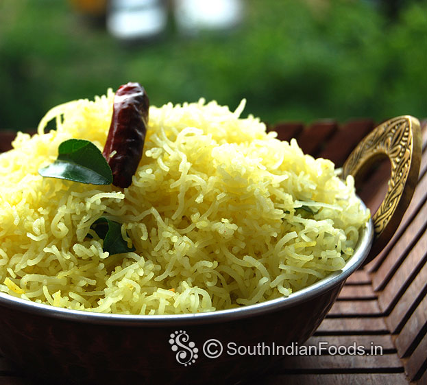 Lemon rice noodles