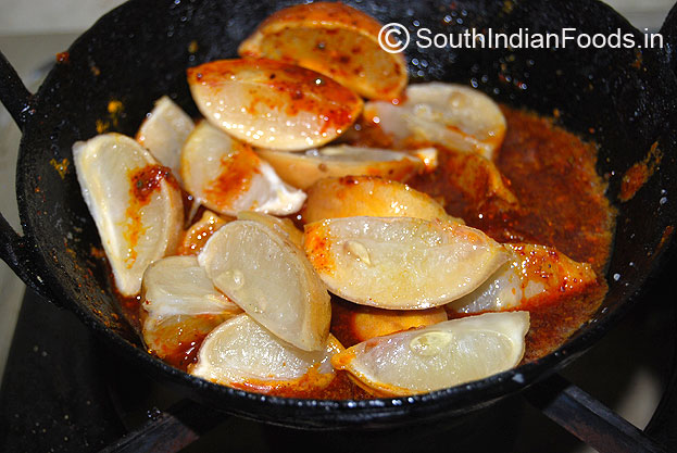 Add lemon slices