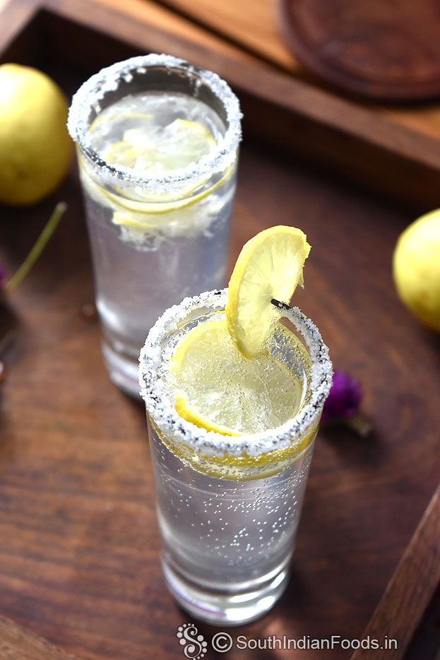 Sparkling lime soda