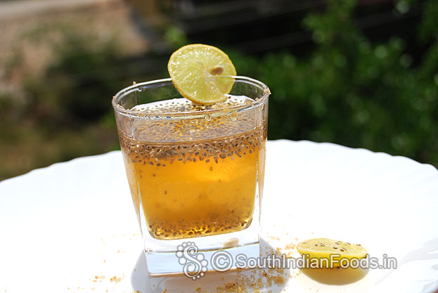 Sweet basil juice