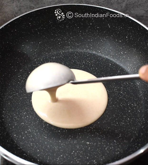 Liquid dough chapati recipe step 8