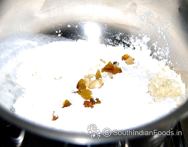 Add chopped nuts to the mixture
