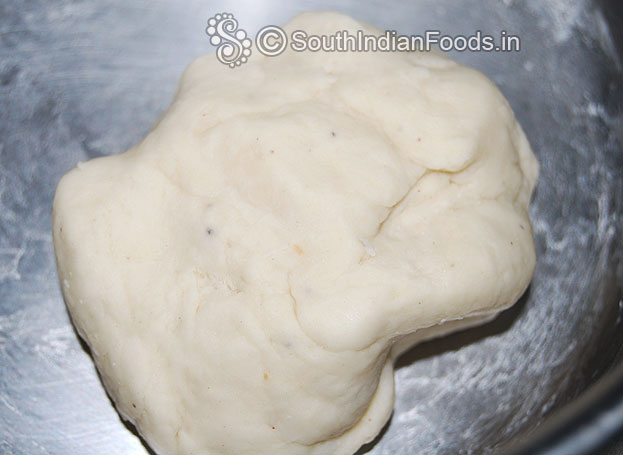 Maida biscuit dough is ready